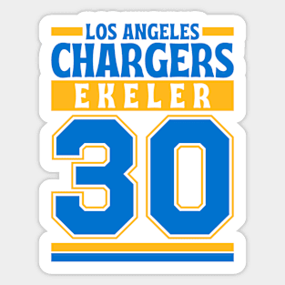 Los Angeles Chargers Ekeler 30 Edition 3 Sticker